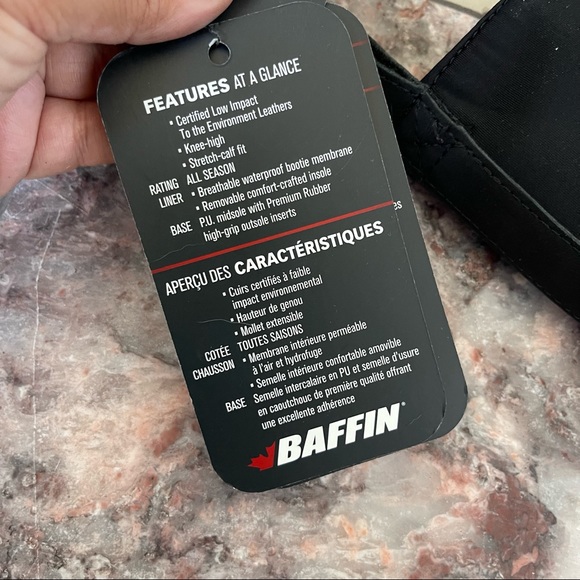 New Baffin Stratford Boots Black Size 11 - Picture 8 of 16